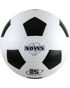 Футбольный мяч START р 5 белый черный Novus