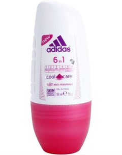 Дезодорант шариковый CoolCare 6 в 1 48ч антиперспирант 50мл Adidas