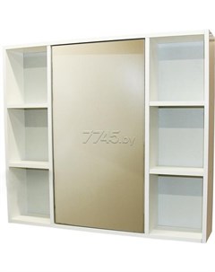 Шкаф с зеркалом Сизаль 14 850 R Санитамебель
