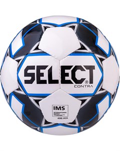 Футбольный мяч Contra IMS 812310 размер 5 белый синий Select