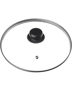 Крышка для посуды с ручкой стеклянная с метал обод 30 см 4730 Tvs