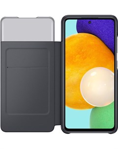 Чехол для телефона S View Wallet Cover для A52 черный EF EA525PBEGRU Samsung