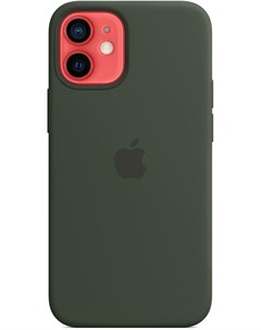 Чехол для телефона iPhone 12 mini Silicone Cypress Green MHKR3 Apple