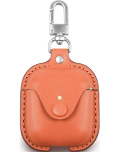 Чехол для наушников Leather Case for AirPods для iPhone Orange CLCPO001 Cozistyle