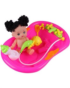Кукла Пупс в ванночке с аксессуарами DV T 1657 Darvish