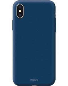 Чехол для телефона Air Case для Apple iPhone X Xs синий 83368 Deppa