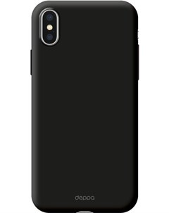 Чехол для телефона Air Case для Apple iPhone Xs Max черный 83363 Deppa