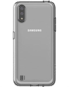 Чехол для телефона A cover для Samsung A01 прозрачный GP FPA015KDATR Araree