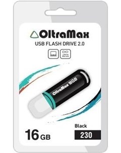 Usb flash OM 16GB 230 черный Oltramax