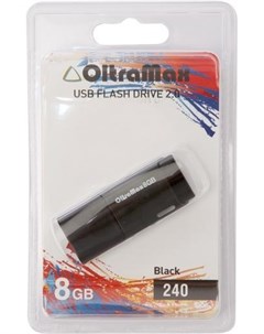 Usb flash OM 8GB 240 черный Oltramax