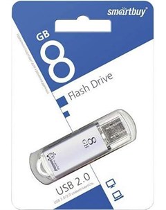Usb flash 8Gb V Cut Silver SB8GBVC S Smartbuy