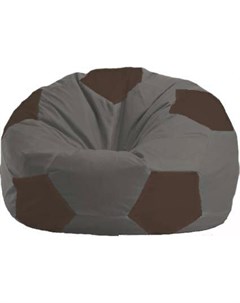 Кресло мешок Мяч Стандарт М1 1 470 темно серый коричневый Flagman