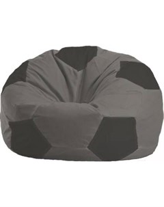 Кресло мешок Мяч Стандарт М1 1 351 серый темно серый Flagman