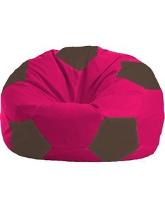 Кресло мешок Мяч Стандарт М1 1 372 малиновый коричневый Flagman