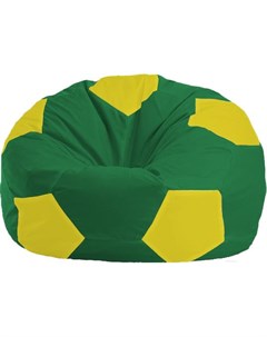 Кресло мешок Мяч Стандарт М1 1 463 зеленый желтый Flagman