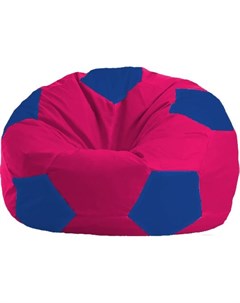 Кресло мешок Мяч Стандарт М1 1 375 малиновый синий Flagman