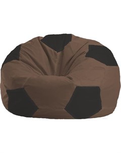 Кресло мешок Мяч Стандарт М1 1 454 коричневый черный Flagman