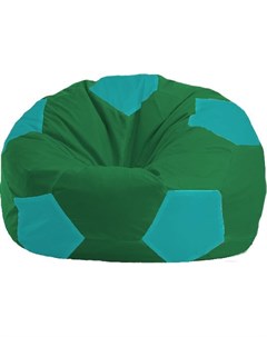Кресло мешок Мяч Стандарт М1 1 243 зеленый бирюзовый Flagman