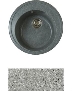 Кухонная мойка КМД 51К искристый серый Fosto