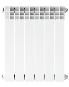 Радиатор отопления алюминиевый 500 100 10 секций Нрз