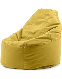 Кресло мешок Милениум Velvet Yellow Woodcraft