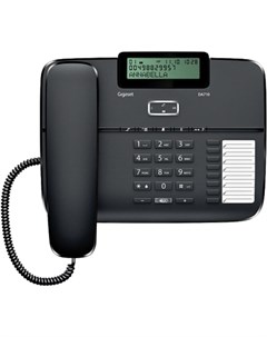 Проводной телефон DA710 черный S30350 S213 S301 Gigaset