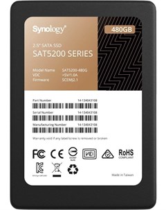 SSD диск 480GB SAT5200 480G Synology