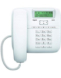 Проводной телефон DA610 белый DA610 WHITE Gigaset