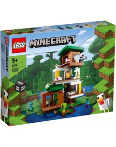 Конструктор MINECRAFT Современный домик на дереве 21174 Lego