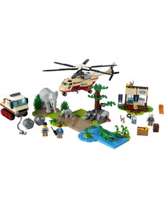 Конструктор CITY Операция по спасению зверей 60302 Lego