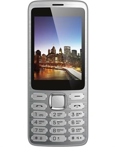 Мобильный телефон D570 серебро Vertex