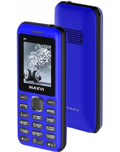 Мобильный телефон P1 сине черный Maxvi