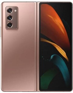 Мобильный телефон Galaxy Z Fold2 SM F916B Mystic Bronze SM F916BZNQSER Samsung