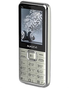 Мобильный телефон P16 Silver Maxvi