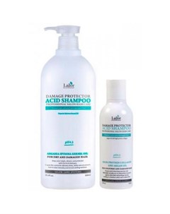Шампунь для волос с аргановым маслом damaged protector acid shampoo La'dor