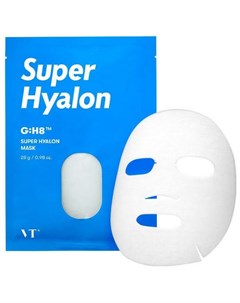 Увлажняющая тканевая маска с гиалуроновой кислотой super hyalon mask Vt cosmetics