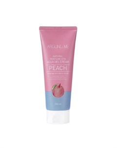Крем гель для тела с экстрактом персика around me natural perfume vita aqua gel cream peach Welcos
