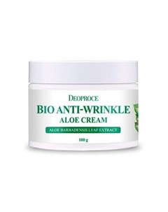 Крем для лица с экстрактом алоэ bio anti wrinkle aloe cream Deoproce