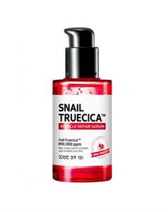 Сыворотка для лица с улиточным муцином snail truecica miracle repair serum Some by mi