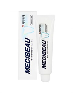 Отбеливающая зубная паста medibeau white clinic toothpaste Juno