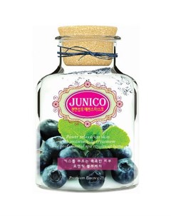 Маска тканевая c экстрактом черники junico blueberry essence mask Mijin