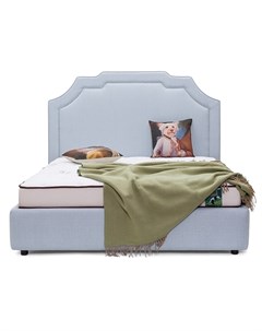 Мягкая кровать lance 200 200 серый 214 0x130x214 0 см Myfurnish