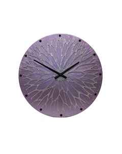 Настенные часы фиолетовый Mariarty
