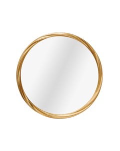 Настенное зеркало твист голд золотой 3 см Object desire