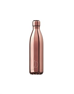 Термос chrome rose gold chilly s bottles розовый 7x26x7 см Chilly's bottles