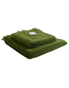 Полотенце банное essential зеленый 70x140 см Tkano
