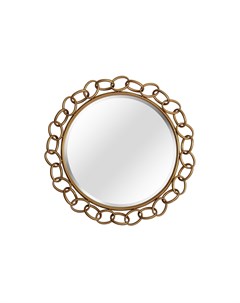 Настенное зеркало голди золотой 7 см Object desire