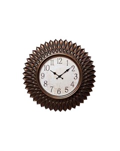 Часы настенные feathers коричневый 5 см Garda decor