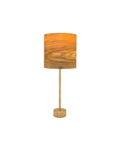 Настольная лампа юпитер бежевый 16 5x36 5 см Woodled