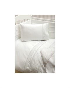 Комплект постельного белья carol белый 100x140 см Luxberry